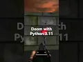 doom with python 3 11