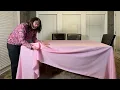 Surmente Pink 90x132 Tablecloth Review Elegant Polyester Cover for Weddings Parties Dining