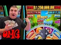 WINNING UNEXPECTED MASSIVE PROGRESSIVE JACKPOT - MILLION DOLLARS SLOT