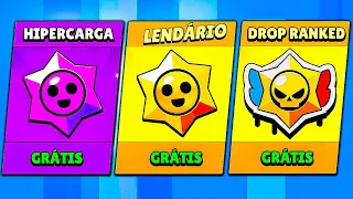 COMPREI O PRO PASS E LIBEREI RECOMPENSAS GRÁTIS! NOVA ATUALIZAÇÃO DO BRAWL STARS