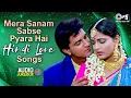 Lagu Mera Sanam Sabse Pyara Hai - Hindi Love Songs | Purane Gane | 90s Sadabahar Gane | 90s Hits Playlist