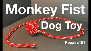 Monkey Fist Knot Dog Cat Toy