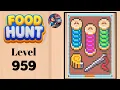 Food hunt pixel puzzle level 959 Hard level solution and walkthrough for gameplay