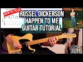 Lagu Russell Dickerson – Happen To Me Gitaarles