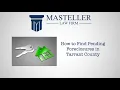 How to Find Real Estate Foreclosures in Tarrant County Texas