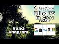 Leetcode Blind 75 C Valid Anagram
