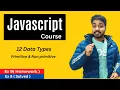 Data Types In Javascript Javascript Tutorial In Hindi