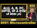 Important Parts of the 8051 Microcontroller Accumulator Program Counter and Key Components