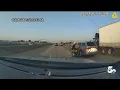 CAUGHT ON CAMERA Motorcyclist crashes while illegally lane splitting