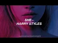 Download Lagu harry styles - she // lyrics