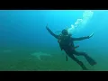 Lagu Scuba diving in Dahab, Egypt #certifieddiver #18metersdeep #PADI