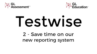 New reporting I Testwise upgrade 2021