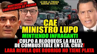 CAE MINISTRO DE RODRIGO PAZ ¡MINTIENDO INFRAGANTI! PERIODISTA LO DESENM4SCARA