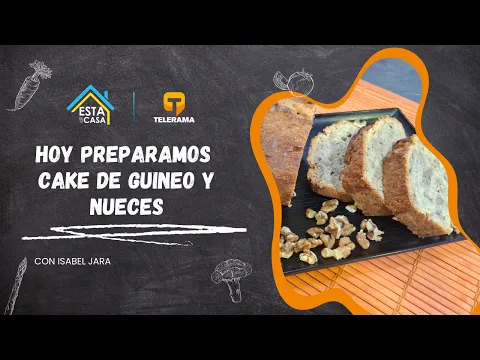 Hoy preparamos: Cake de banana y nueces