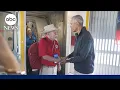 Obama surprises veterans arriving on Honor Flight to DC