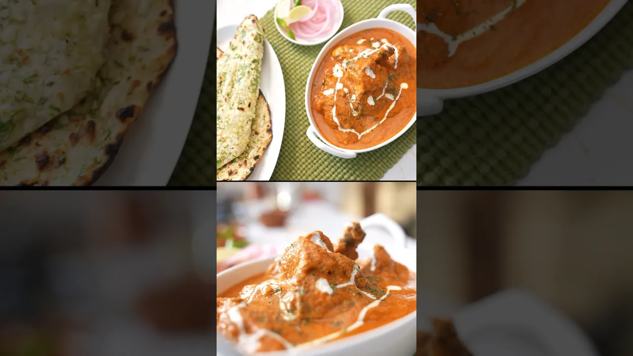 Creamy butter chicken to elevate your dining experience! #shorts #butterchicken #youtubeshorts
