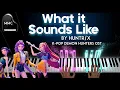 Download Lagu What It Sounds Like by HUNTR/X (KPOP Demon Hunters OST) piano cover + sheet music + lyrics