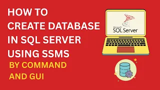 How To Create Database in SQL Server using SSMS GUI Query SQL Server for Beginner
