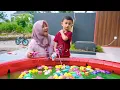 Lagu KOLAM IKAN AZAM BOCOR 🤕 MAMAH BUAT KOLAM MANCING IKAN BARU