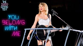 Taylor Swift - You Belong With Me Live on The 1989 World Tour