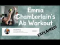 Emma Chamberlain s Ab Workout EXPLAINED