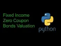 Fixed Income Zero Coupon Bonds Valuation