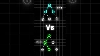 bfs vs dfs in graph