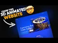 Create a 3D Animated Website Using HTML CSS JS Scrolling Animations with Canvas