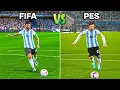 LIONEL MESSI Penalty Kicks | FIFA vs PES (2006-2023)