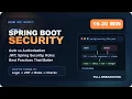 Complete Spring Boot Security Guide Authentication vs Authorization JWT Spring Security Roles
