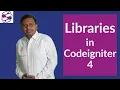 Builtin Libraries in Codeigniter 4 Hindi Introduction to Libraries Codeigniter 4 Libraries ci4