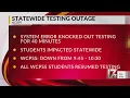Outage impacts EOG testing across North Carolina