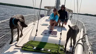 Intracoastal Waterway (ICW)…Is it worth the HOURS on our Sailboat ENGINE? |Sailing Zephyr – Ep.254