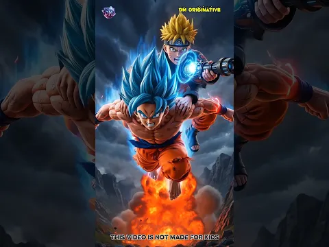 ⚡️The Day Goku and Naruto Saved the World 🌍 Insane Anime Battle #shorts #goku #naruto