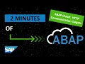 ABAP Cloud HTTP Communication Targets