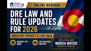Colorado DRE Director Marcia Waters on the 2026 Rule Law Changes