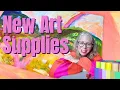 Playful Colorful Art + New Supplies | What I’ve Been Making Lately 🎨🌈
