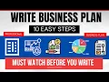 How to Write a Business Plan Step by Step in 2026