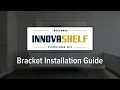 FVB-5684 Floating Vanity Bracket Kit - For 56" to 84" Wide Vanity Cabinet - Video 3 of 1