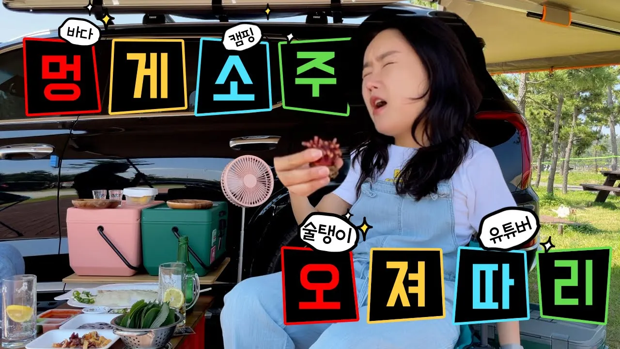 Sub) 3.5만 술탱이 유튜버의 접대 [캠핑] 4만 되면 또 살게 떡상가즈아~ 백도해수욕장camping 오토캠핑ㅣ곱창먹방ㅣ내장탕ㅣ멍게소주ㅣ자연산도다리ㅣ코로나엔코로나 썸네일