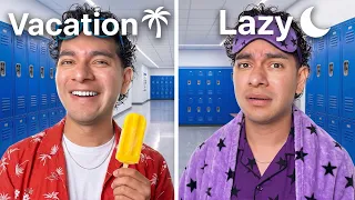 Types of Kids On The First day of School...