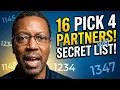 PICK4 PARTNER COMBINATIONS EVERY LOTTERY PLAYER SHOULD KNOW
