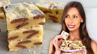 The Best Chocolate Button Shortbread (Better than chocolate chips)