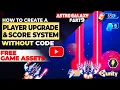 Player upgrade score system WITHOUT CODEING Top Down Shooter Unity Tutorial AG Part 9
