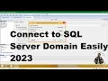HOW TO CONNECT TO SQL SERVER BY DOMAIN ACOUNT Conect SQL server on Domain Easily 2023