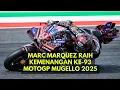 Download Lagu MOTOGP : KALAHKAN PECCO, MARC MARQUEZ RAIH KEMENANGAN KE 93 DI MOTOGP MUGELLO 2025
