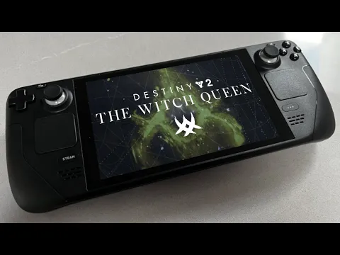 Steam Deck - Destiny 2 (On Windows With Latest Windows GPU Drivers)