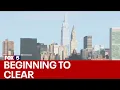 NYC air quality update Smoke begins to clear