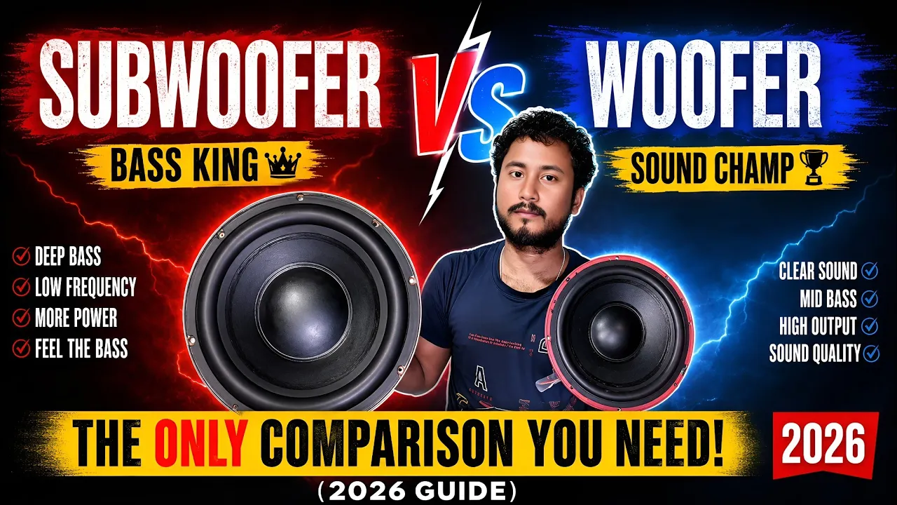 Woofer vs Subwoofer: The ONLY Comparison You Need! (2026 Guide)