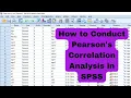 How to Conduct Pearson s Correlation Analysis in SPSS